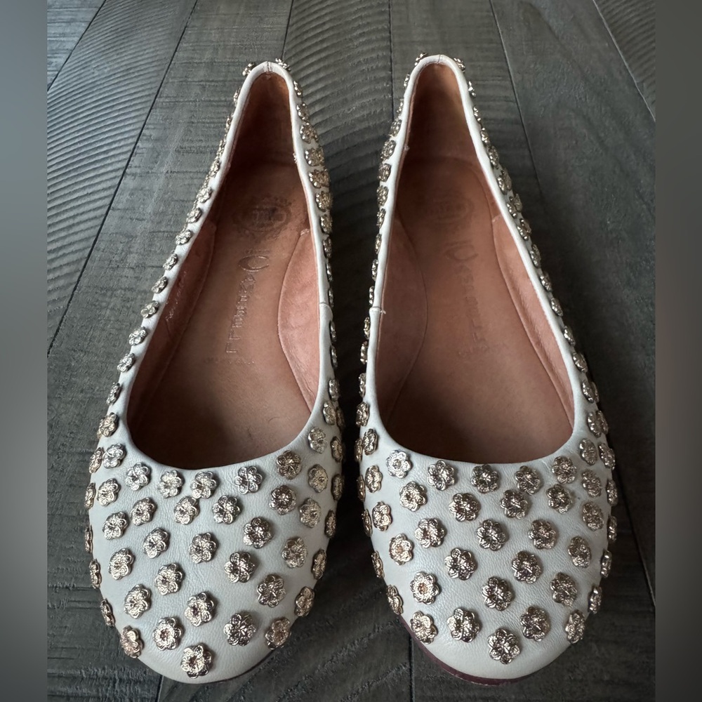 Jeffery Campbell Daisy Studded Embellished Loafer - Flats Women's Size 8
